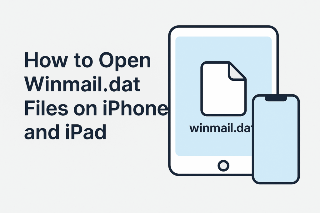 How to Open Winmail.dat Files on iPhone and iPad – Step-by-Step Guide ...