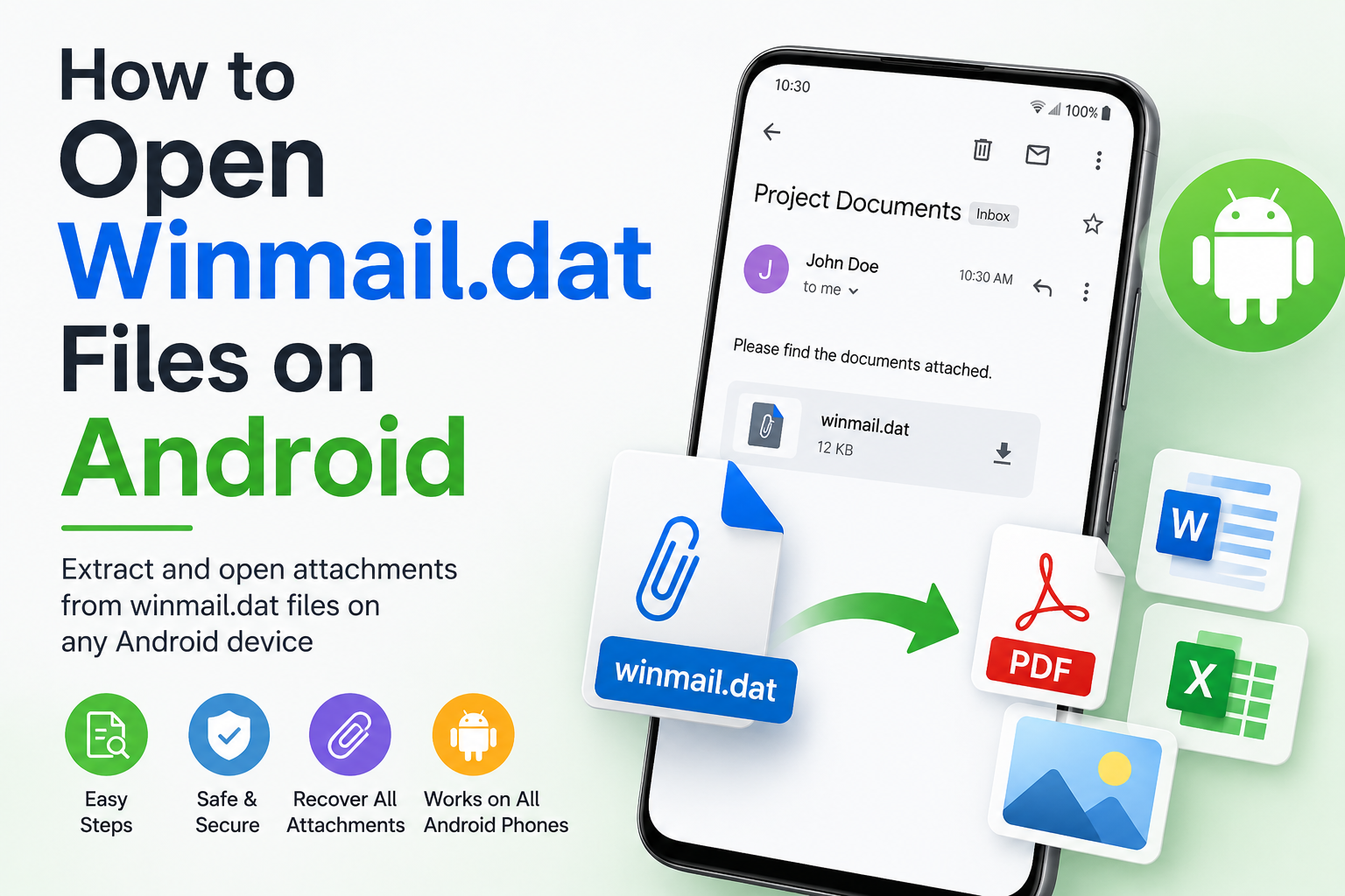 How to Open Winmail.dat Files on Android